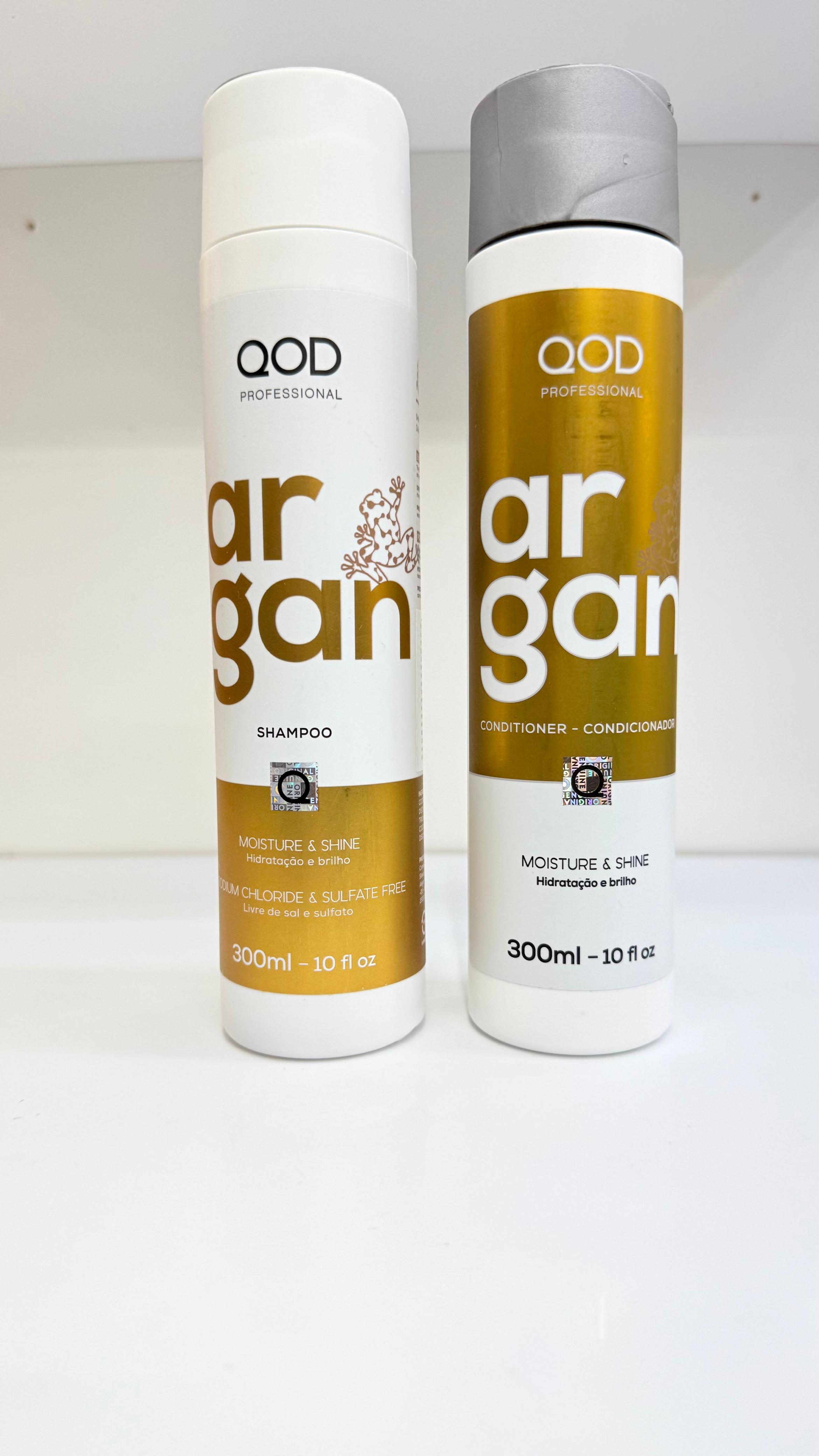 QOD Professional Argan Sulfate-Free Hair Duo